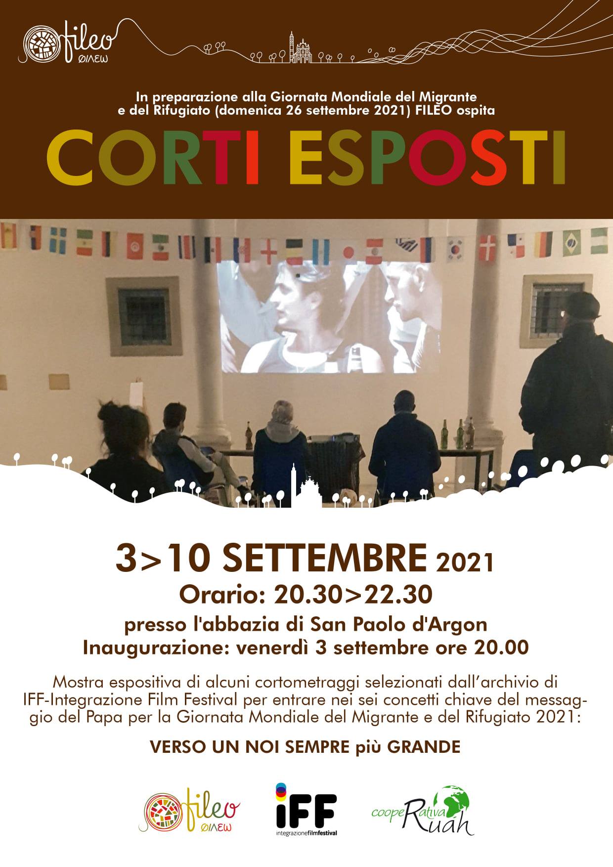 Corti esposti locandina